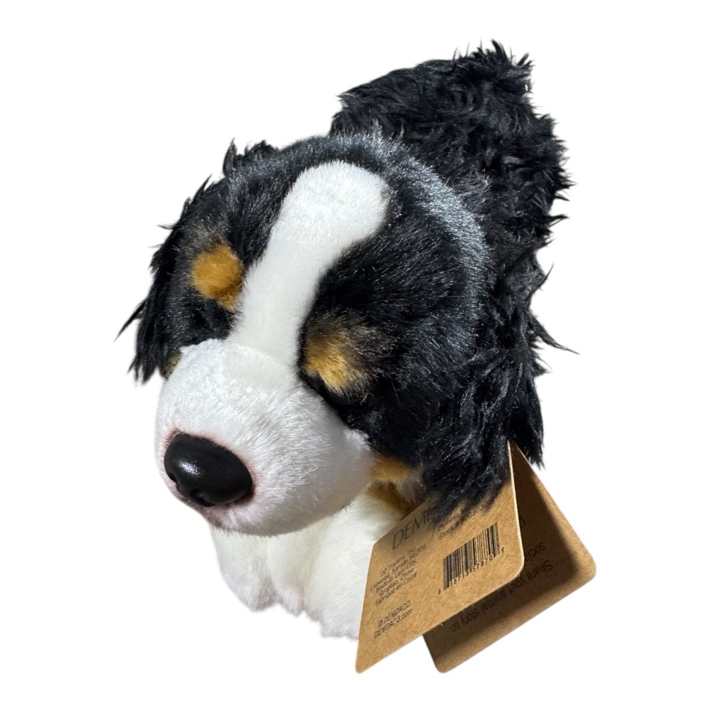 Demdaco Top‎ Dog Plush Roman the Bernese Mountain Dog 10” Stuffed Animal